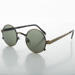 Load image into Gallery viewer, round metal steampunk john lennon vintage sunglasses
