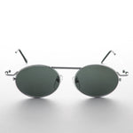 Load image into Gallery viewer, Vintage Steampunk Sunglass with Spring Brow Bar 
