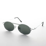 Load image into Gallery viewer, Vintage Steampunk Sunglass with Spring Brow Bar 
