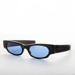 Load image into Gallery viewer, Slim Cruiser Vintage Sunglass with Blue Tinted Lens
