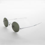 Load image into Gallery viewer, Round Steampunk Vintage Sunglass with Adjustable Temples
