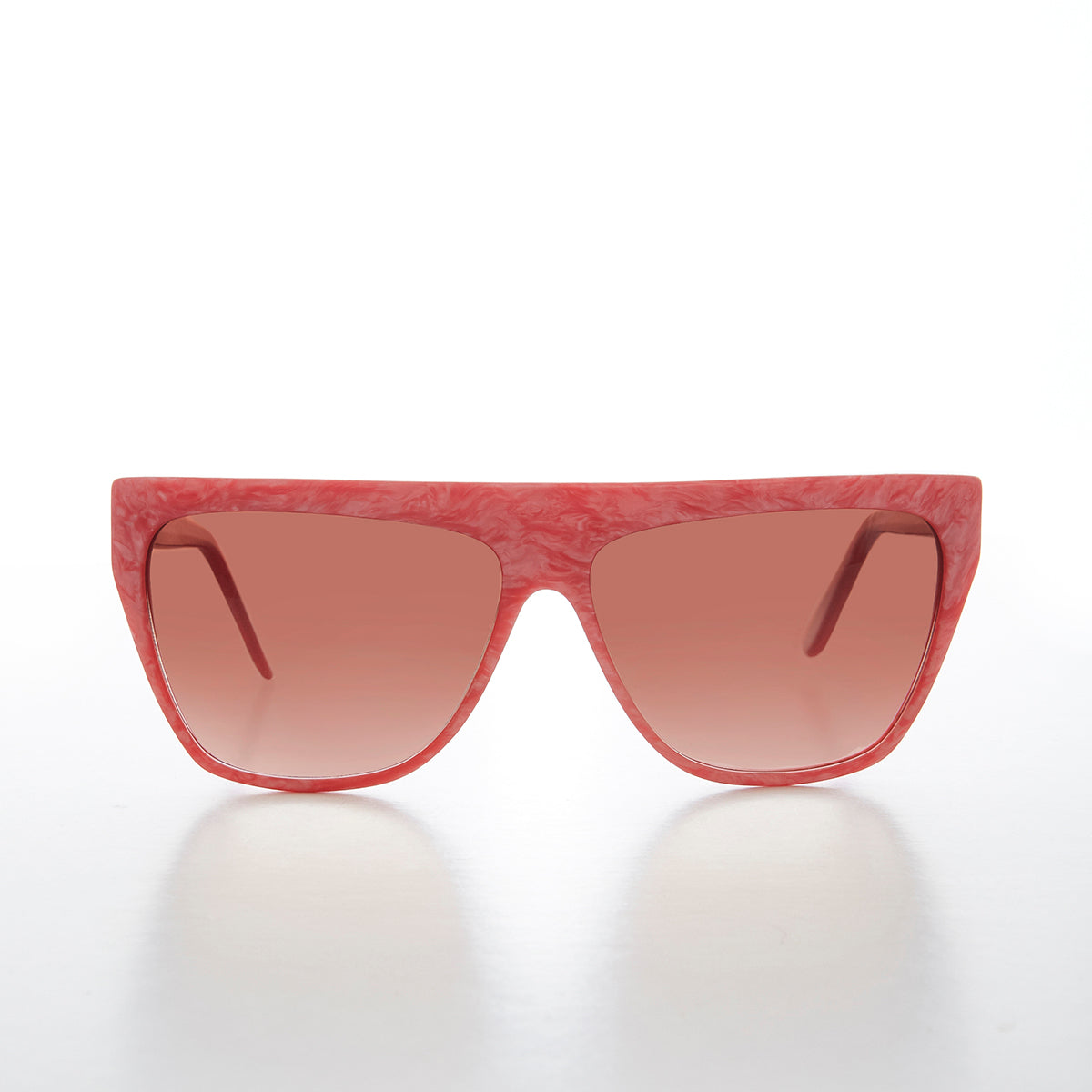 Colorful 80s Flat Top Sunglass 