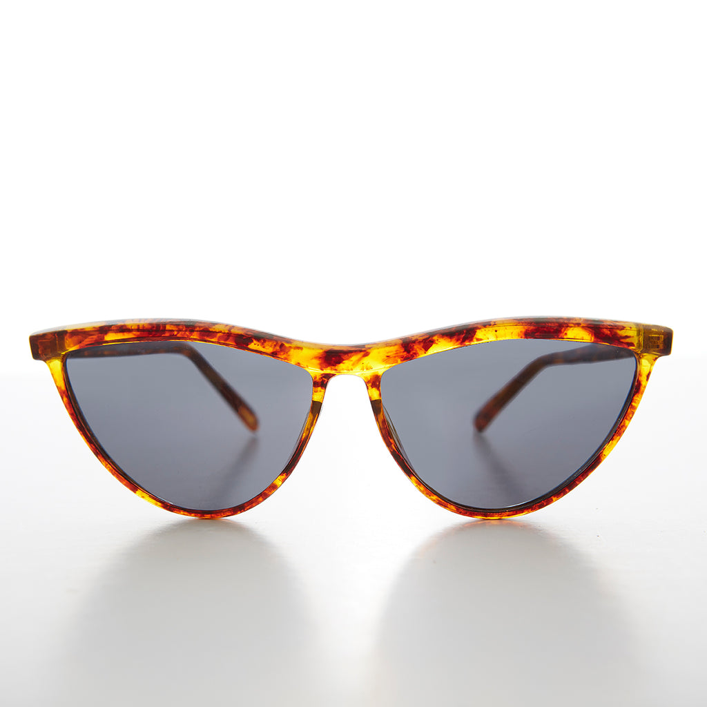 Thin Pointed Tip Vintage Cat Eye Sunglass