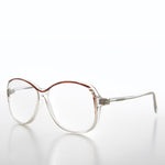 Load image into Gallery viewer, Clear Square Reading Glasses Granny-Style
