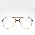 Load image into Gallery viewer, Gold Aviator Safety Glasses -Titan
