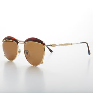 round metal vintage sunglasses