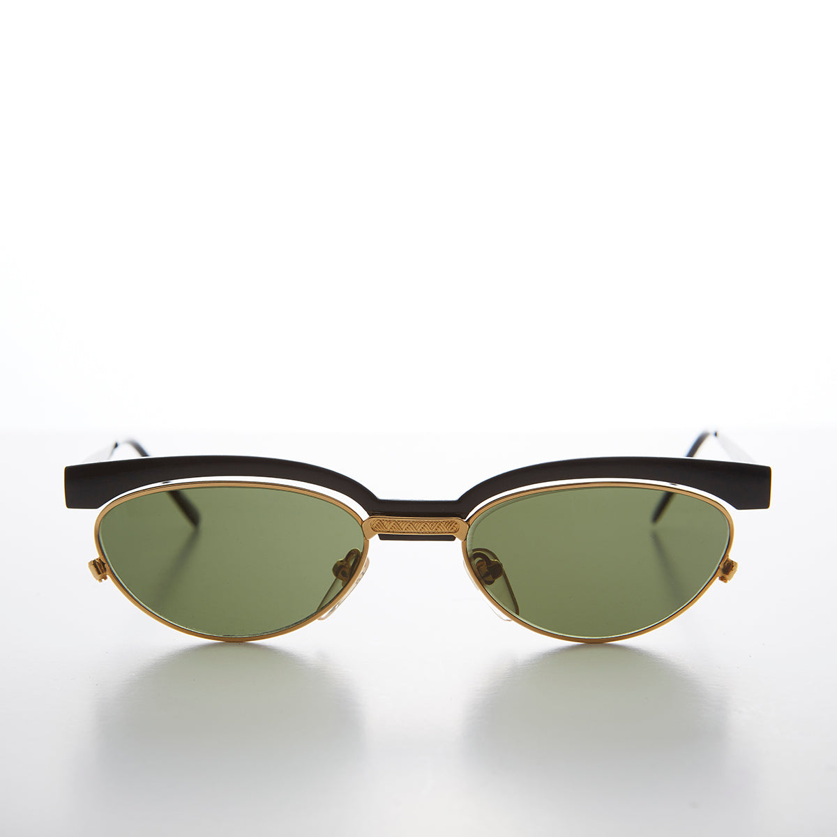 Women's 90s Floating Lens Cat Eye Vintage Sunglass