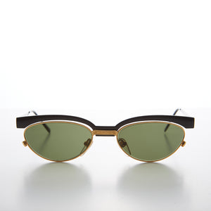 Women's 90s Floating Lens Cat Eye Vintage Sunglass