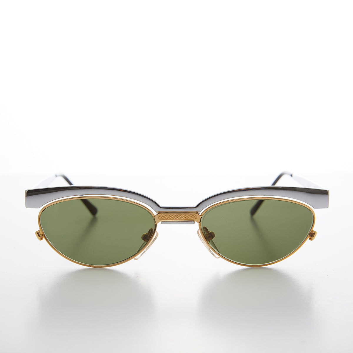 Women's 90s Floating Lens Cat Eye Vintage Sunglass