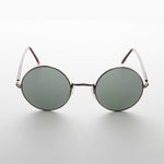 Load image into Gallery viewer, Round Hippy Vintage Sunglass with Glass Lens
