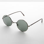 Load image into Gallery viewer, Round Hippy Vintage Sunglass with Glass Lens
