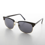Load image into Gallery viewer, classic square black horn rim vintage sunglass
