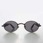 Load image into Gallery viewer, oval metal vintage sunglasses
