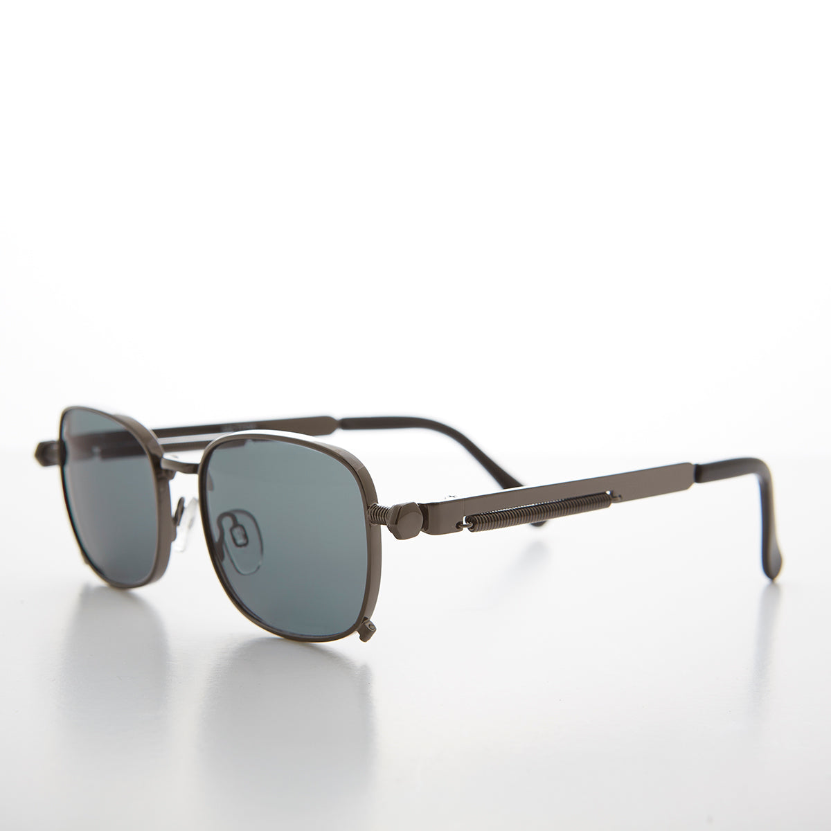 Tailored Steampunk Sunglasses with Industrial Temples