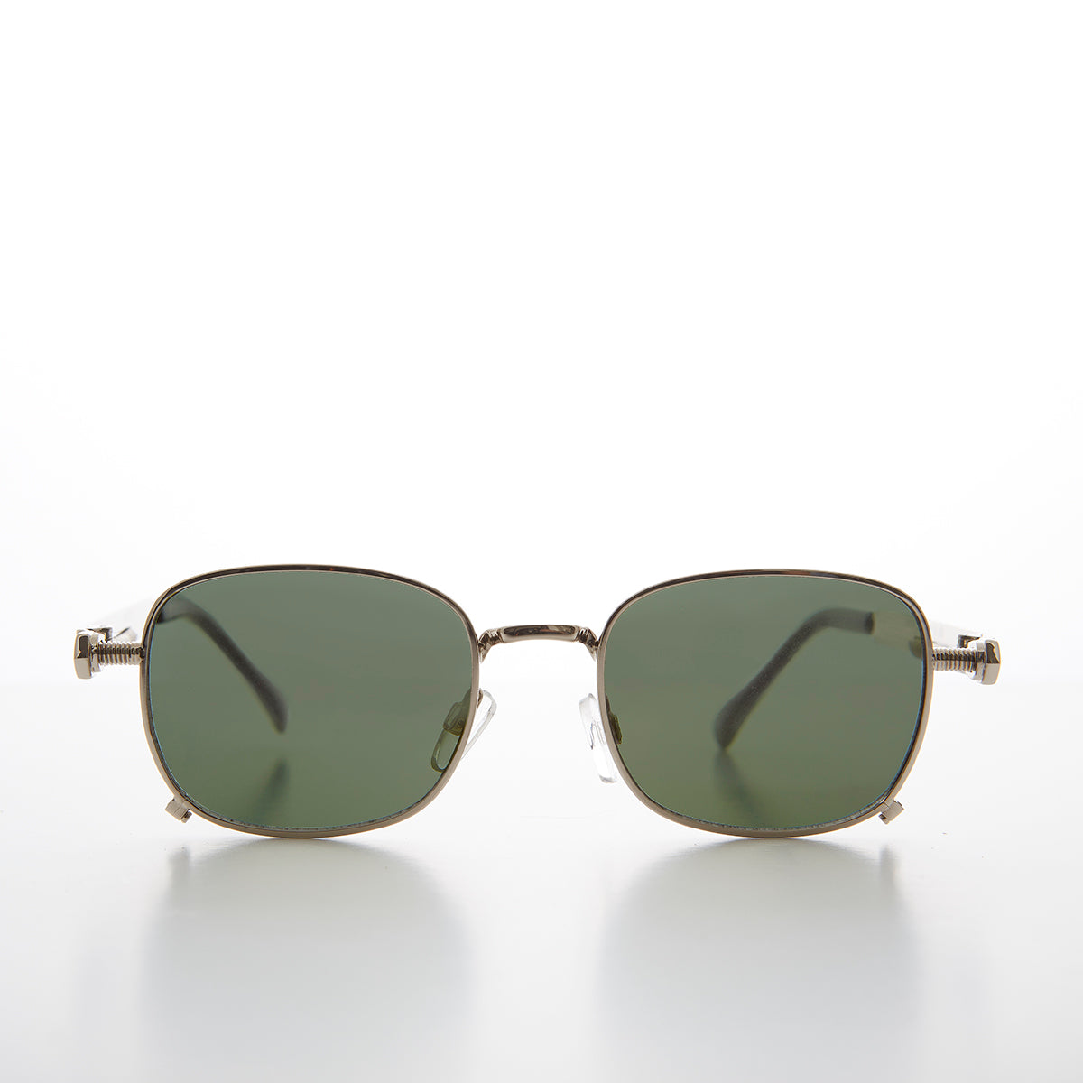 Tailored Steampunk Sunglasses with Industrial Temples