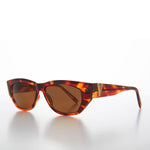 Load image into Gallery viewer, Chunky Mod Retro Sunglass with Gold Bling
