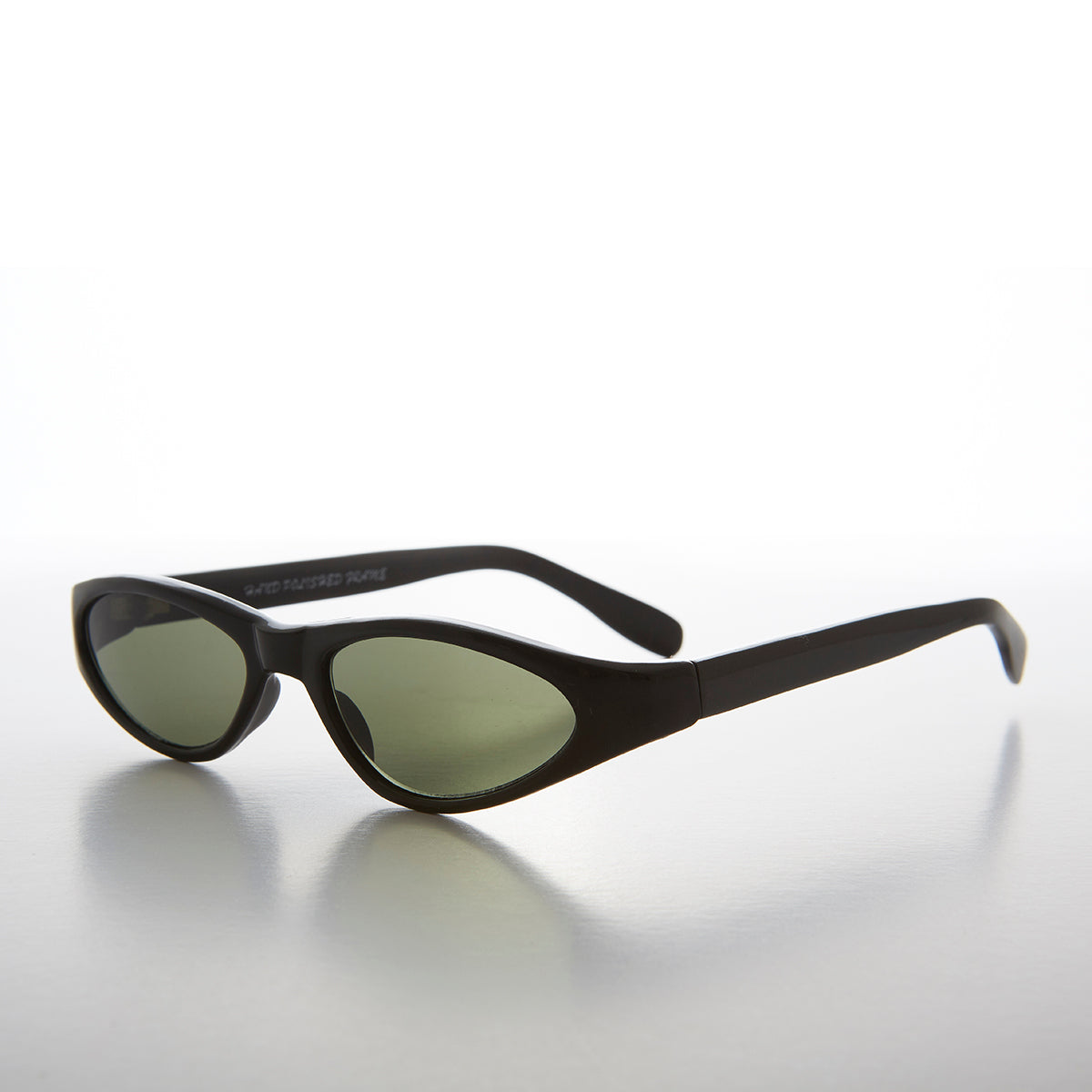 Edgy Small Cat Eye 90s Vintage Sunglass - Vicky