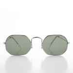 Load image into Gallery viewer, Silver Octagonal Metal Frame Sunglass
