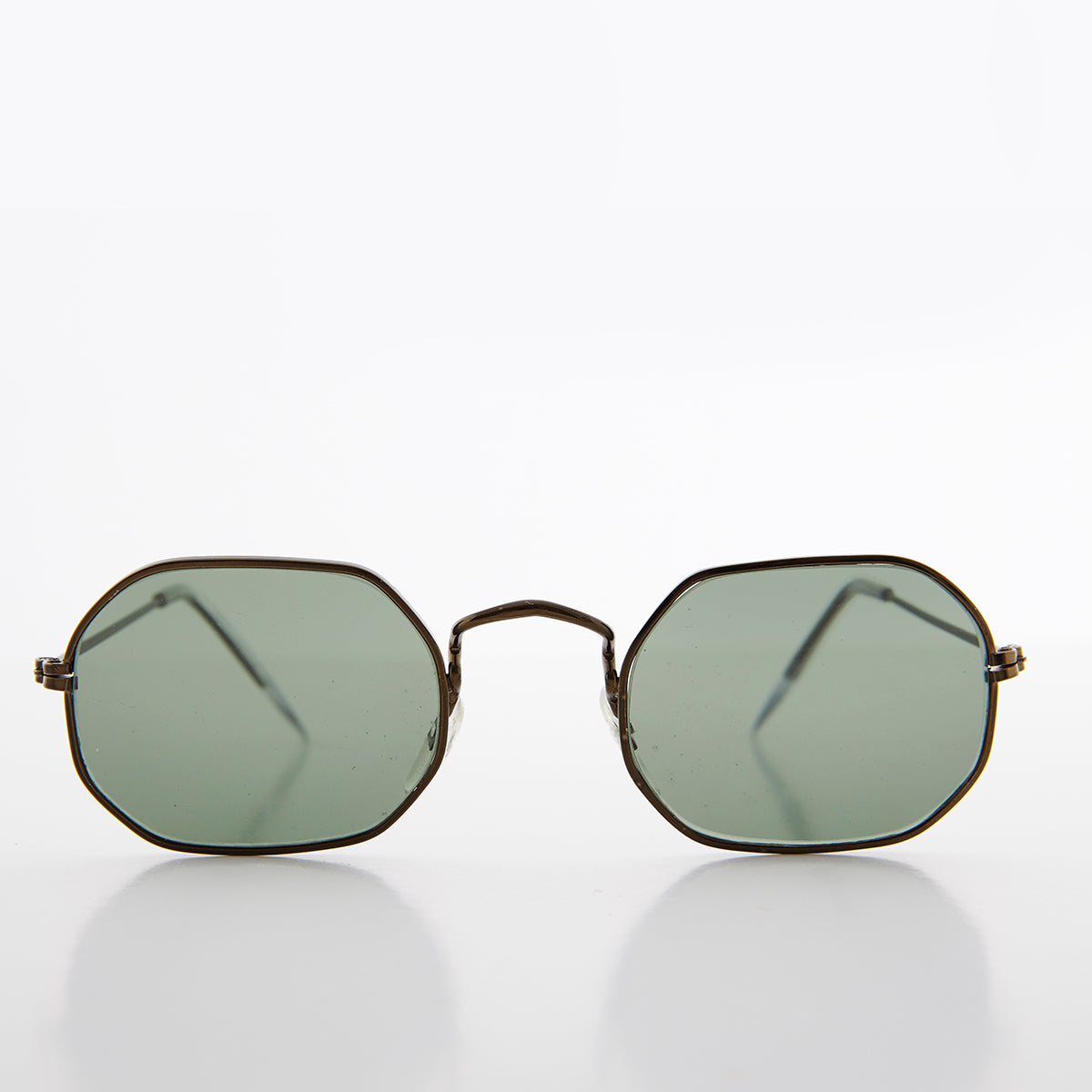 Octagonal Metal Frame Sunglass
