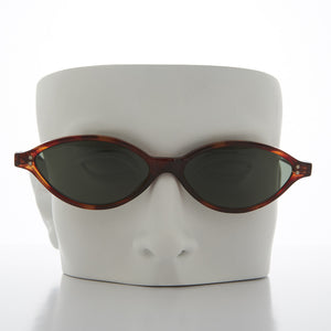oval punk rock cateye sunglass