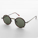 Load image into Gallery viewer, round steampunk vintage sunglass
