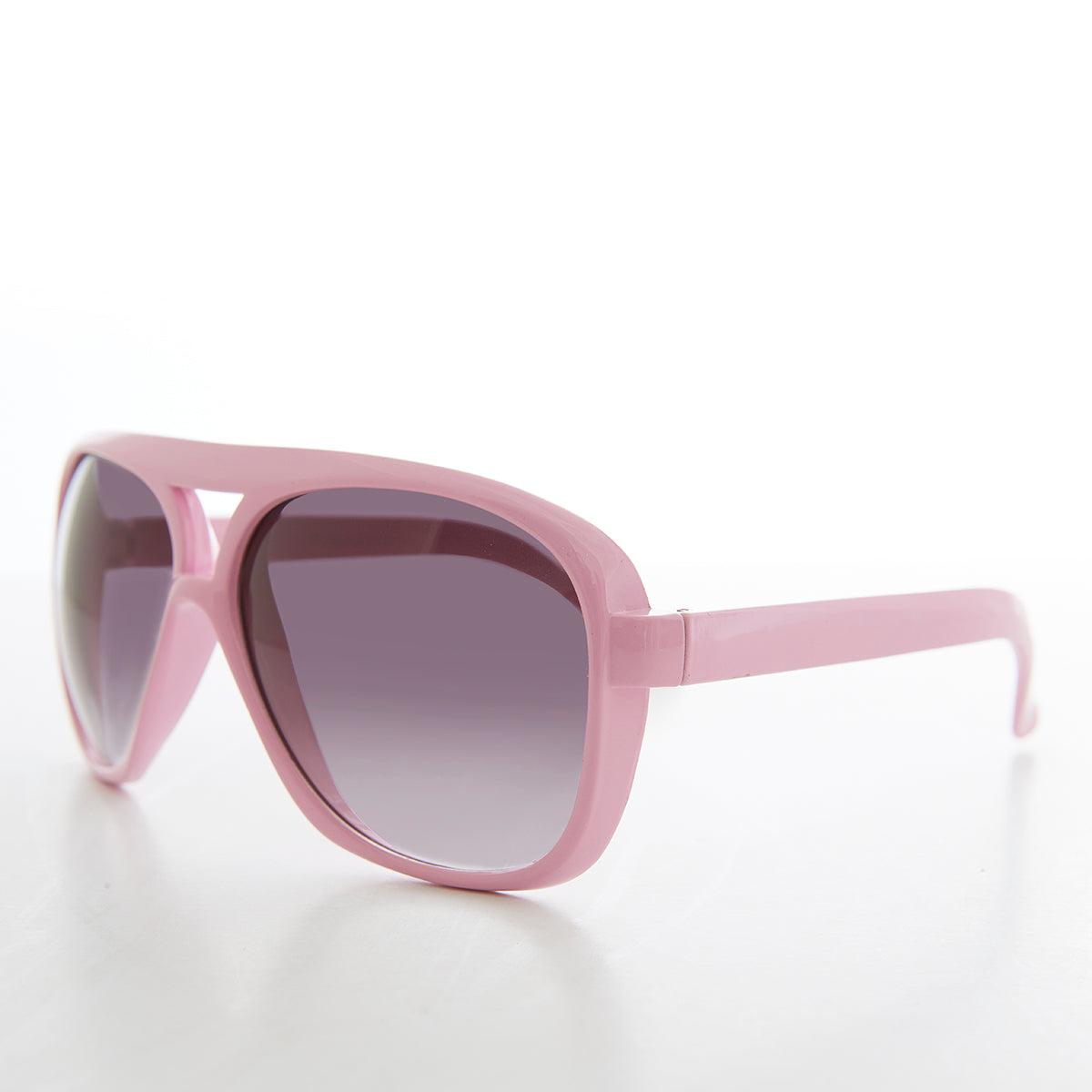 pink square aviator sunglasses