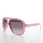 Load image into Gallery viewer, pink square aviator sunglasses

