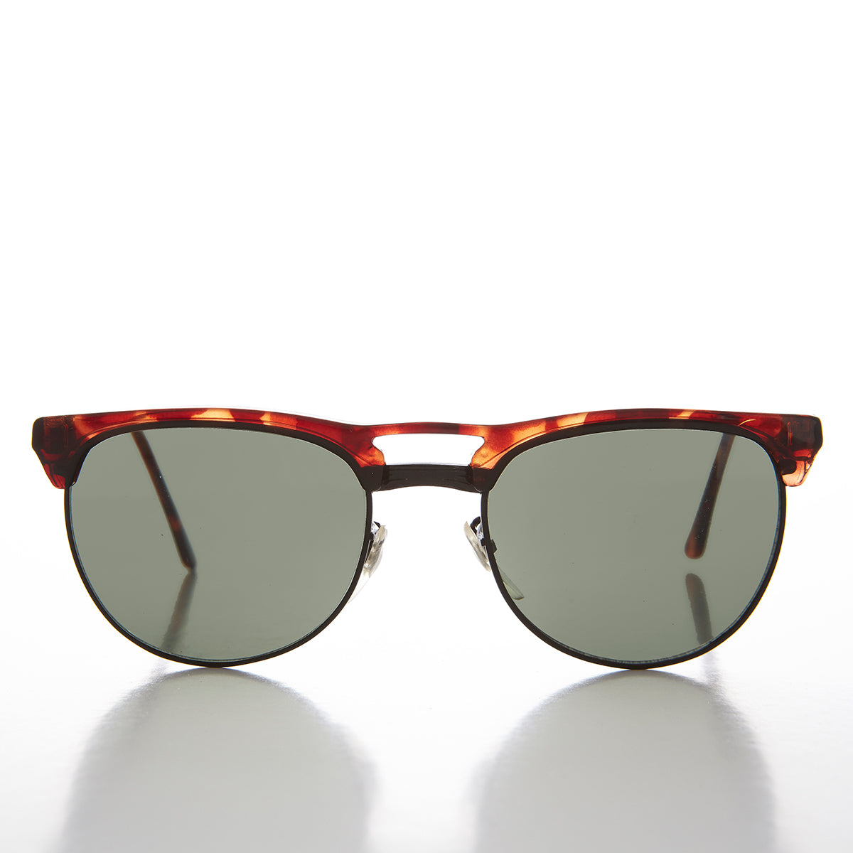 Double Bridge Horn Rim Retro Sunglass Willis