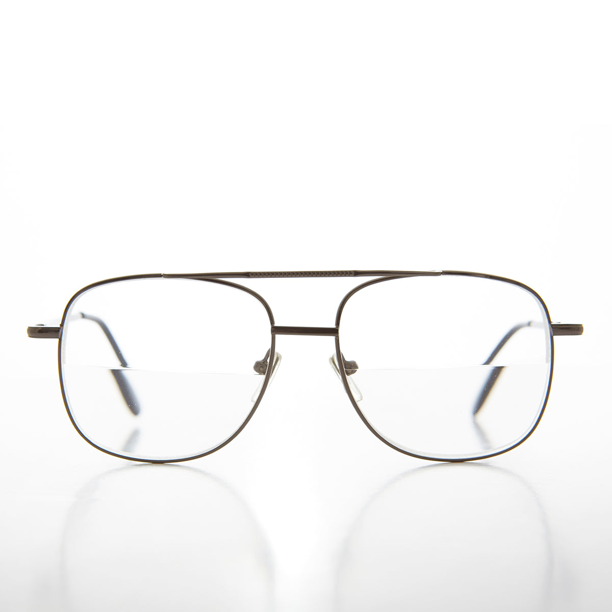 Bifocal Aviator with Glass Lens 