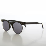 Load image into Gallery viewer, Round Extended Horn Rim Vintage Sunglass
