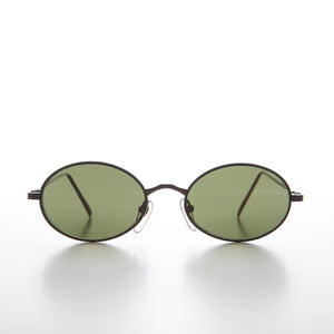 Classic Oval Vintage 90s Sunglass Optical Quality Frame 