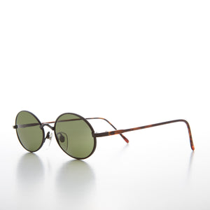 Classic Oval Vintage 90s Sunglass Optical Quality Frame 