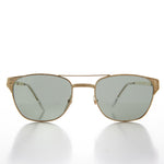 Load image into Gallery viewer, Mens Sport Fashion Square Gold Aviator Sunglass
