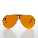 Load image into Gallery viewer, Rare 90s Aviator with Amber Lens 

