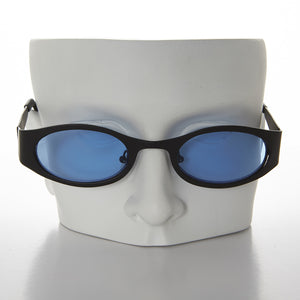 blue color lens sunglass