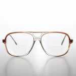 Load image into Gallery viewer, Square Retro Aviator Bifocal Reader
