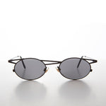 Load image into Gallery viewer, Futuristic Zig Zag Oval Lens Vintage Sunglass 
