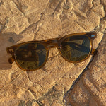 Load image into Gallery viewer, Amber Polarized Square Sunglass
