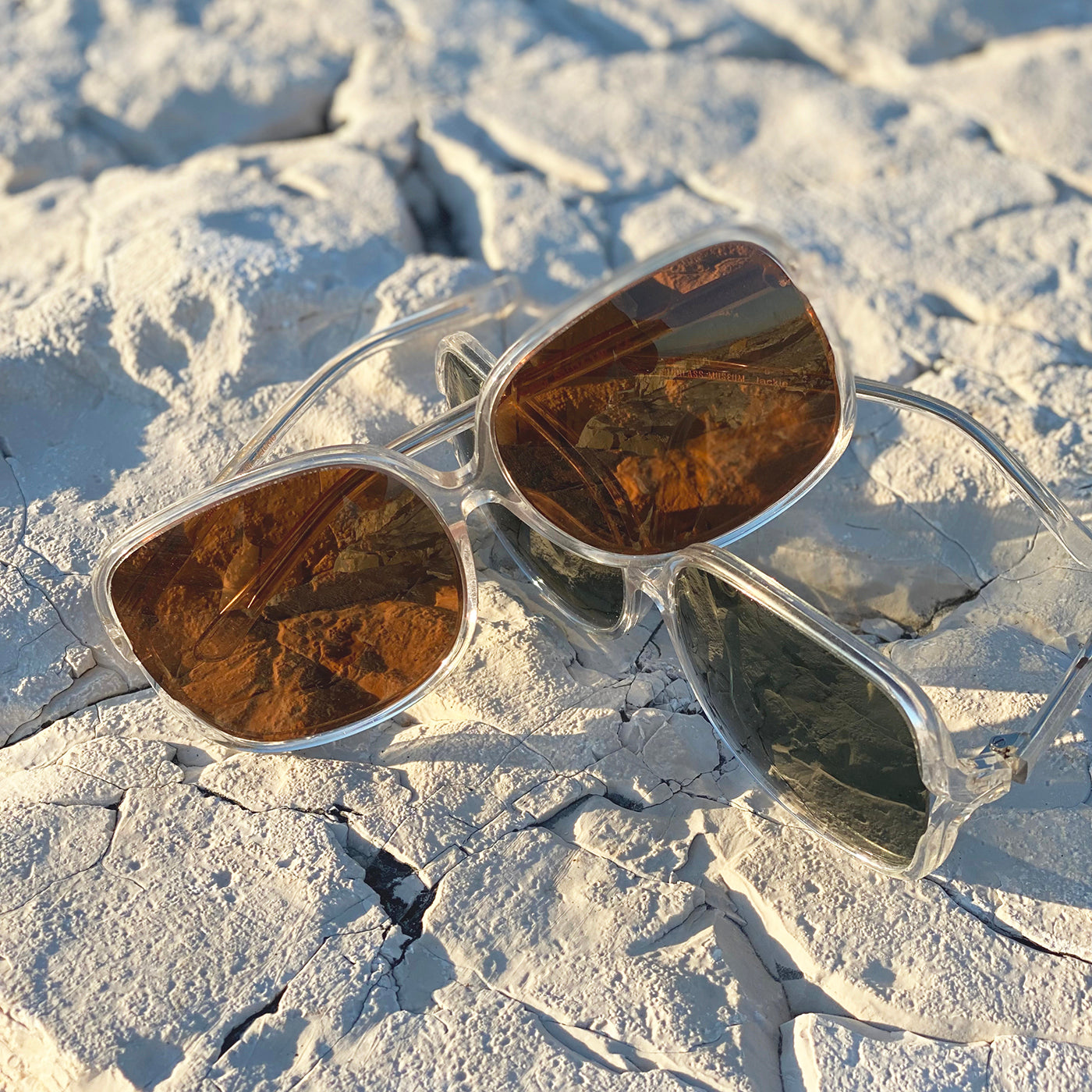 Oversized Square Sunglass with Polarized Lens 