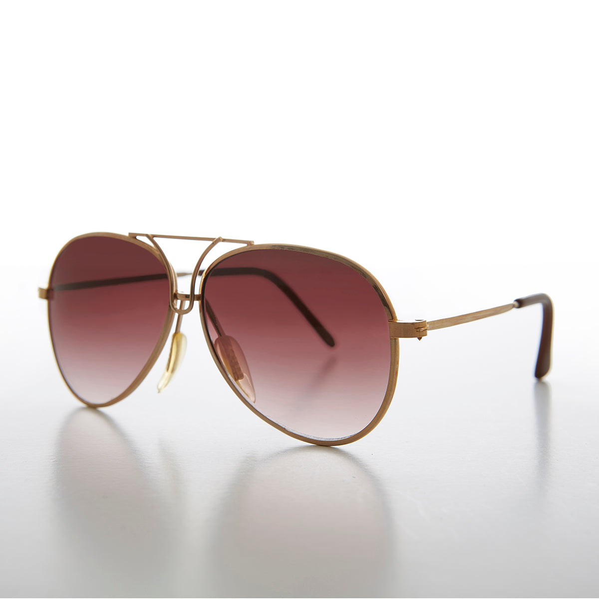 Kids Gold Rare Aviator Vintage Sunglass